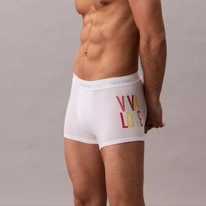 Calvin Klein Marc Hundley Pride Icon Cotton Stretch Trunk NWT